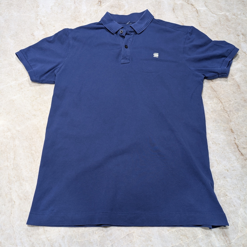 G-Star Men's Blue Polo Shirt